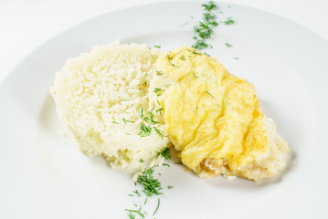 rice with chicken