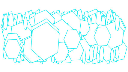 Obraz premium Geometric Pattern Vector - Geometric Abstract Pattern