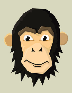 Vector illustration of a Monkey. 