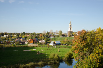 The Russian city of Suzdal 
