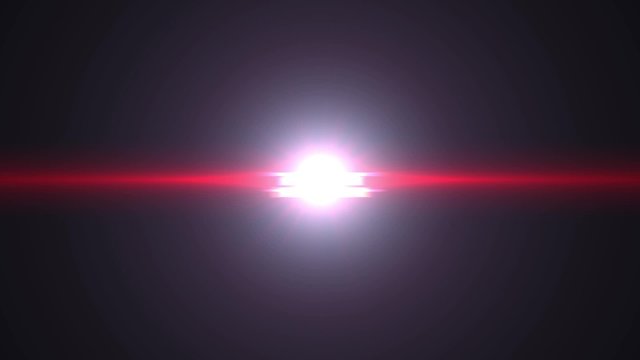 Lens Flare Effekt Rot Style