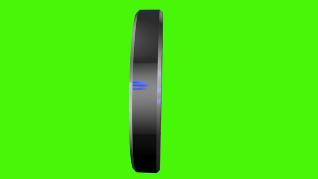mail signs spinning loop alpha