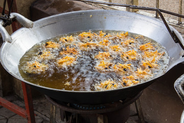 Taro and  potato Fritter