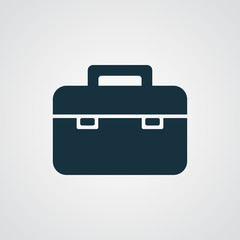 Flat Briefcase icon