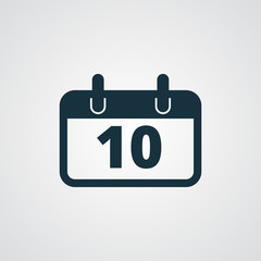 Flat Calendar icon