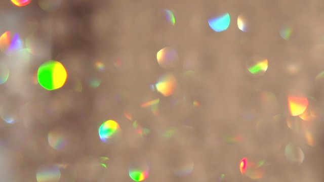 Anging diamonds with blinking shining reflection. Diamond light refraction shape