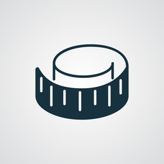 Flat Measuring Tape icon