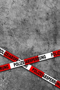 bh absperrband polizeiabsperrung I