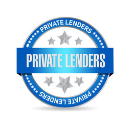 private lenders seal sign concept
