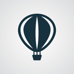 Fototapeta premium Flat Air Balloon icon