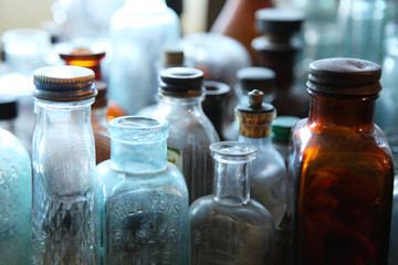 Vintage bottles