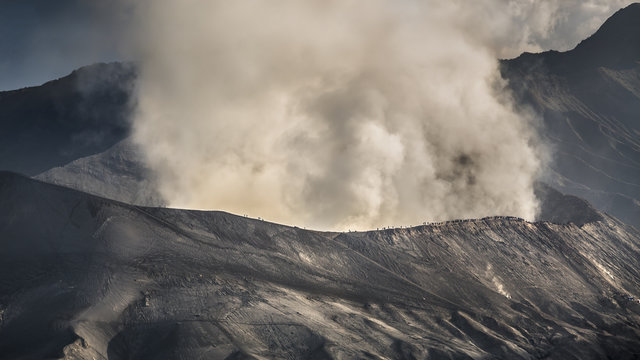 Mount Bromo volcano, East Java, Indonesia