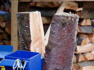 Holz spalten