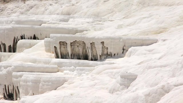 Pamukkale - cotton castle, Denizli Province in southwestern Turkey