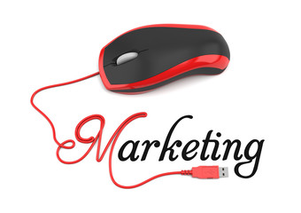 Online marketing concept