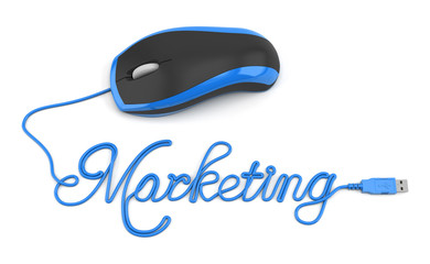 Online marketing concept