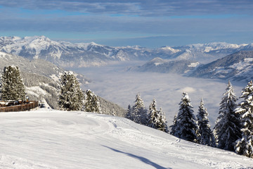 winter in Alps