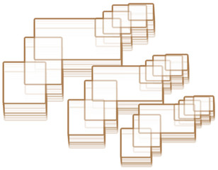 Rectangle Pattern Vector - Rectangle Abstract Pattern