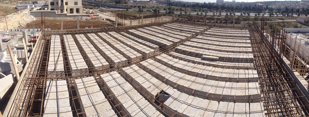 Private villa construction site