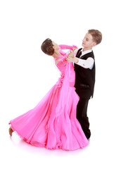 beautiful couple dance