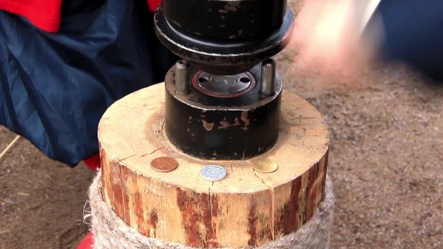 Coining of souvenir coins