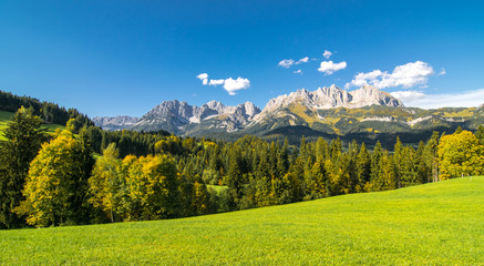 Wilder Kaiser im Herbstlicht