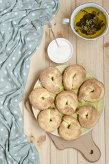 Italian cookies torchetti   