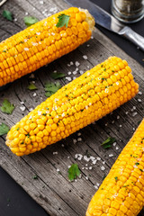 Delicious grilled corn