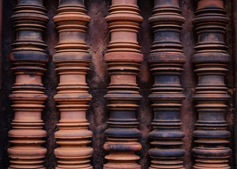 Beautiful Window Shape in Banteay Srei