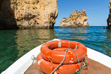 Life-buoys in the sea