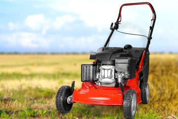 Obraz premium Lawn Mower.