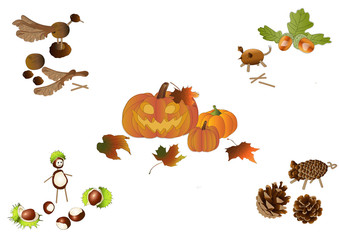 Basteleien im Herbst