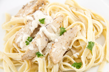Chicken Fettuccini Alfredo