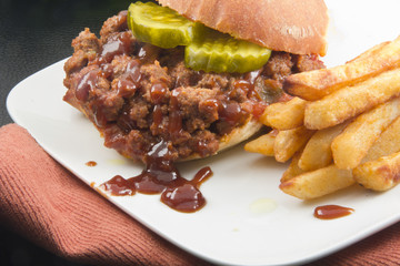Sloppy Joe Sandwich