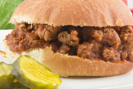 Sloppy Joe Sandwich