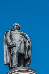 Statue of Daniel O'Connol in Dublin Ireland