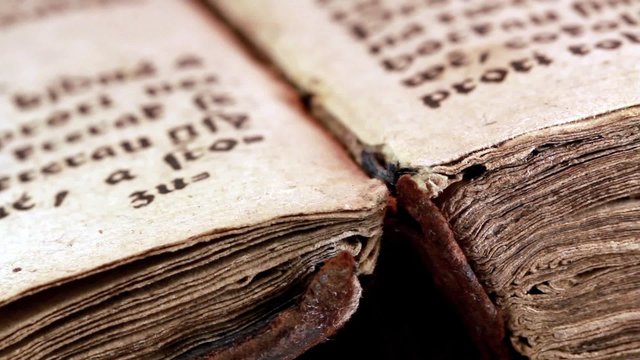 Very old book