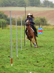 Barrel racer