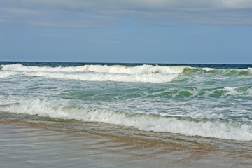 Beach, Waves, and Sand-Atlantic Ocean