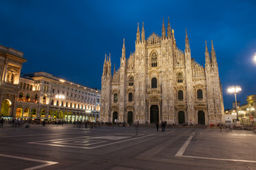 Fototapeta na wymiar Milan Cathedral