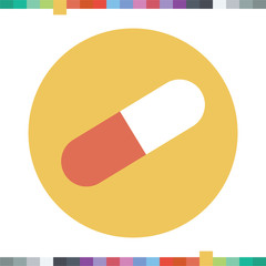 Pill icon.