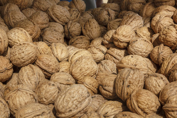 Venta de nueces a granel. Frutos secos.