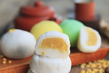 Mochi japanese dessert