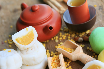 Mochi japanese dessert