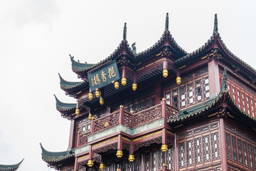 Obraz premium Shanghai yuyuan garden traditional Building