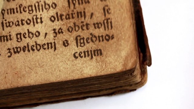 Very old book