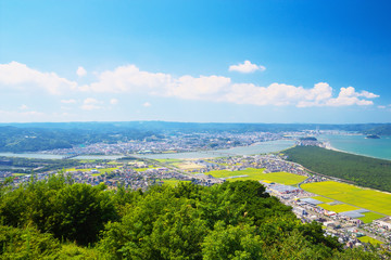 Nijinomatsubara with Karatsu City, Saga
