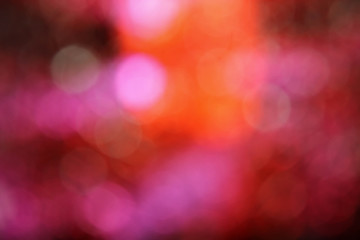 Pink bokeh blur background