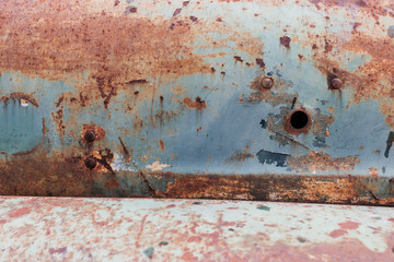 rusty metal plate panel corroded texture background