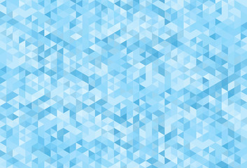 Abstract modern geometric blue background.